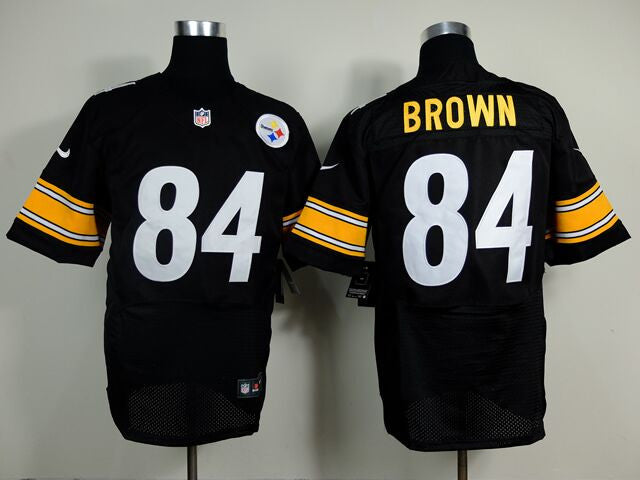 Antonio Brown Pittsburgh Steelers black Elite jersey