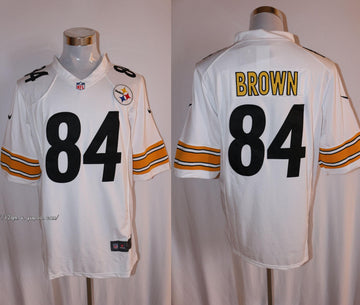 Antonio Brown Pittsburgh Steelers white Limited jersey