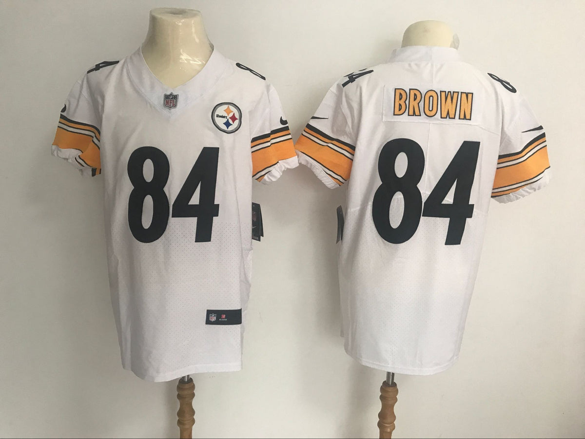 Antonio Brown Pittsburgh Steelers white Vapor jersey