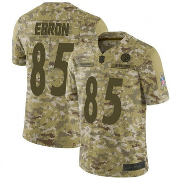 Eric Ebron Pittsburgh Steelers camo Salute To Service jersey
