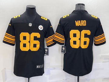 Hines Ward Pittsburgh Steelers black Color Rush jersey
