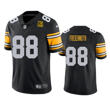 Pat Freiermuth Pittsburgh Steelers black Vapor jersey