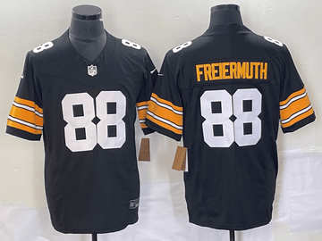 Pat Freiermuth Pittsburgh Steelers black FUSE jersey