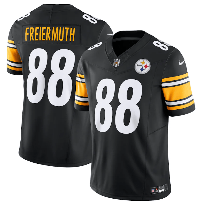 Pat Freiermuth Pittsburgh Steelers black Untouchable jersey