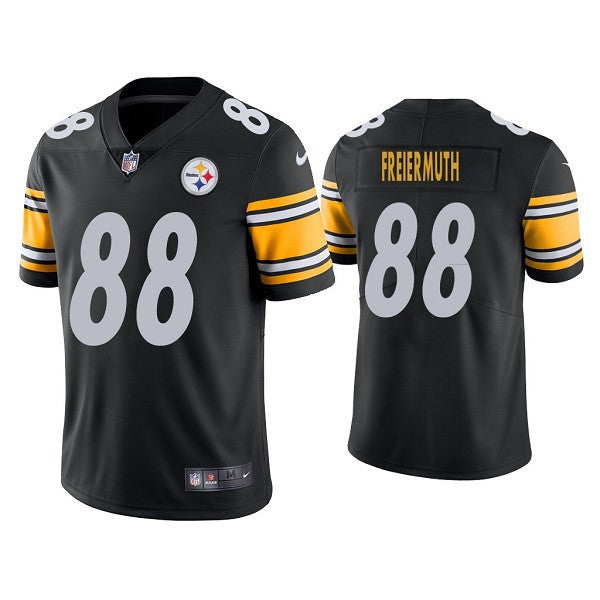 Pat Freiermuth Pittsburgh Steelers black Vapor jersey