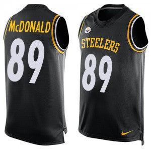Vance McDonald Pittsburgh Steelers black Limited jersey