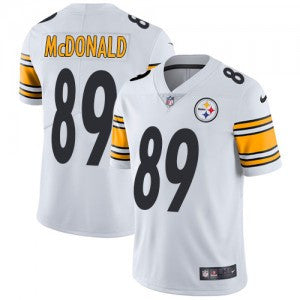 Vance McDonald Pittsburgh Steelers white Vapor jersey