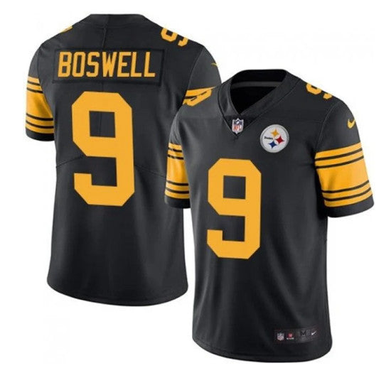 Chris Boswell Pittsburgh Steelers black Color Rush jersey