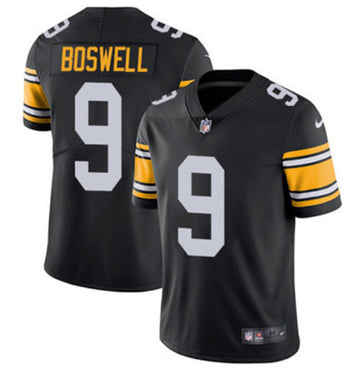 Chris Boswell Pittsburgh Steelers black Vapor jersey