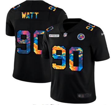 T. J. Watt Pittsburgh Steelers black Limited jersey