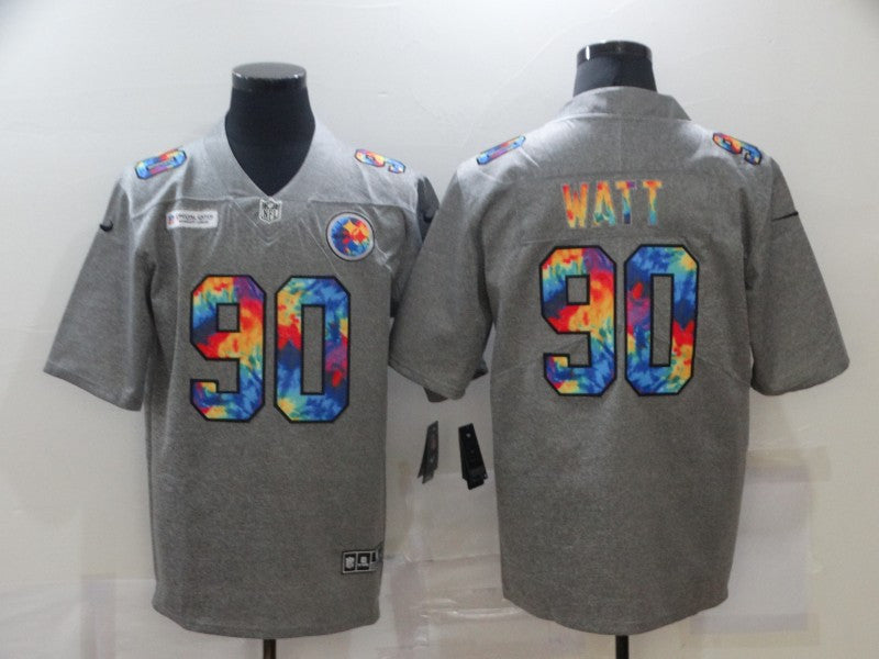 T. J. Watt Pittsburgh Steelers grey Limited jersey