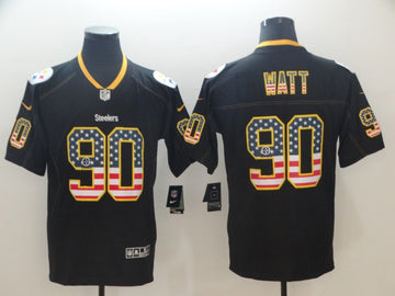 T. J. Watt Pittsburgh Steelers black Color Rush jersey