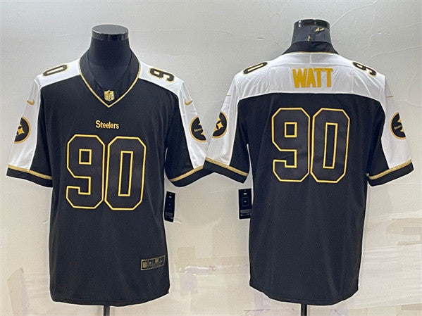 T. J. Watt Pittsburgh Steelers black Vapor jersey