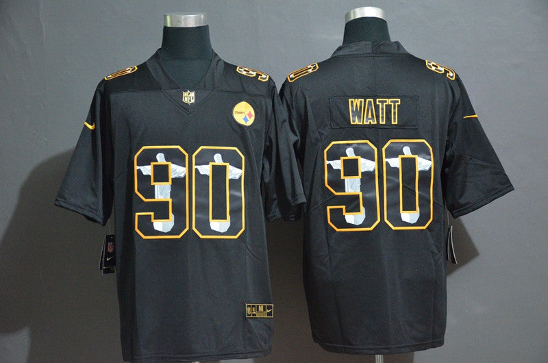 T. J. Watt Pittsburgh Steelers black Limited jersey