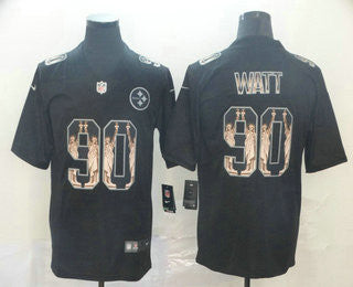 T. J. Watt Pittsburgh Steelers black Limited jersey