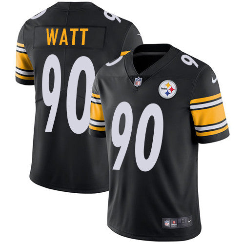 T. J. Watt Pittsburgh Steelers black Vapor jersey