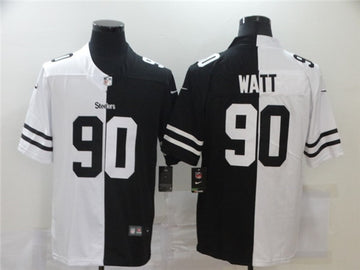 T. J. Watt Pittsburgh Steelers black Split jersey