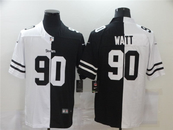 T. J. Watt Pittsburgh Steelers black Split jersey