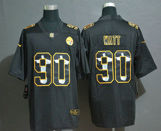 T. J. Watt Jesus Faith Pittsburgh Steelers black Vapor jersey