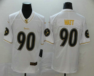 T. J. Watt Pittsburgh Steelers white jersey