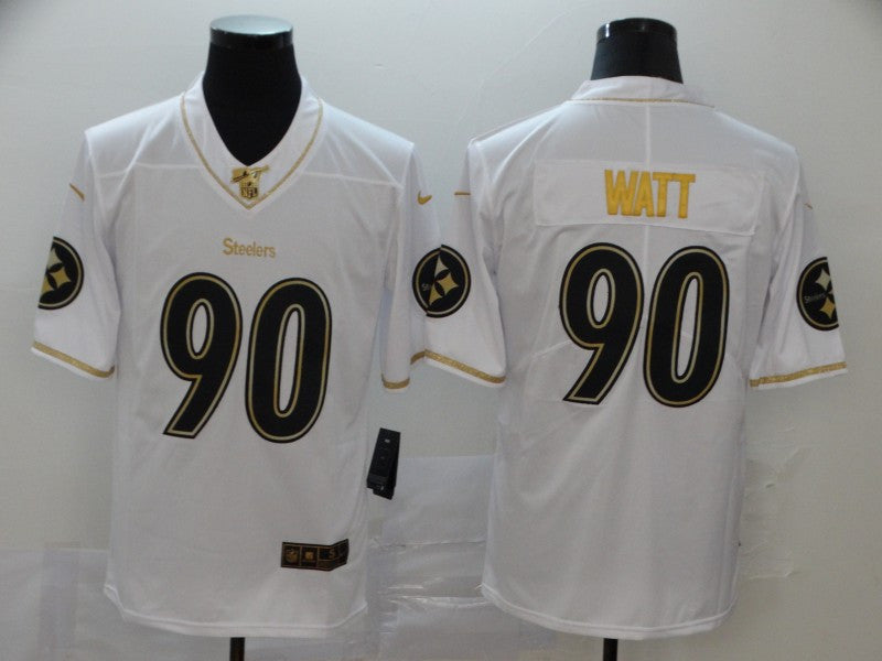 T. J. Watt Pittsburgh Steelers white Limited jersey