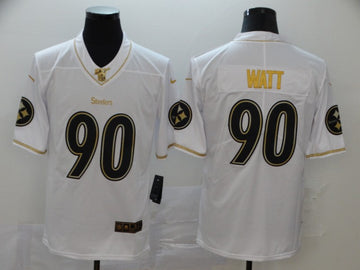 T. J. Watt Pittsburgh Steelers white Limited jersey