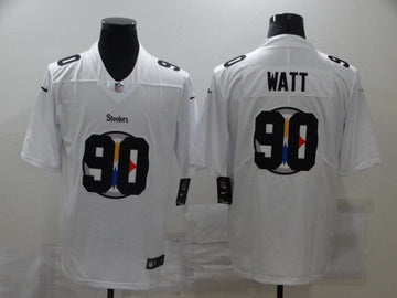 T. J. Watt Pittsburgh Steelers white Vapor jersey