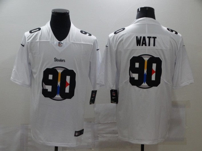 T. J. Watt Pittsburgh Steelers white Vapor jersey