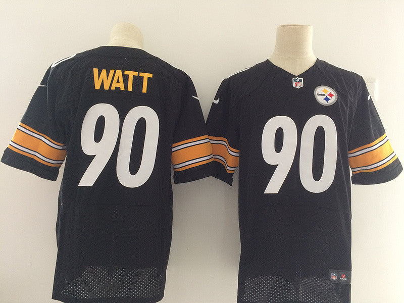 T.J. Watt Pittsburgh Steelers black Elite jersey