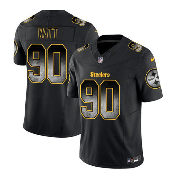 T.J. Watt Pittsburgh Steelers black Untouchable jersey