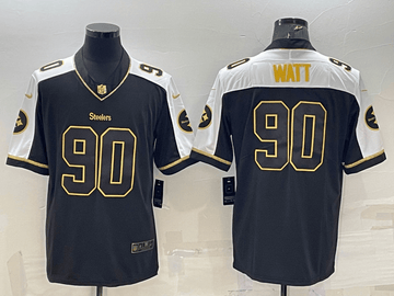 TJ Watt Pittsburgh Steelers black Vapor jersey