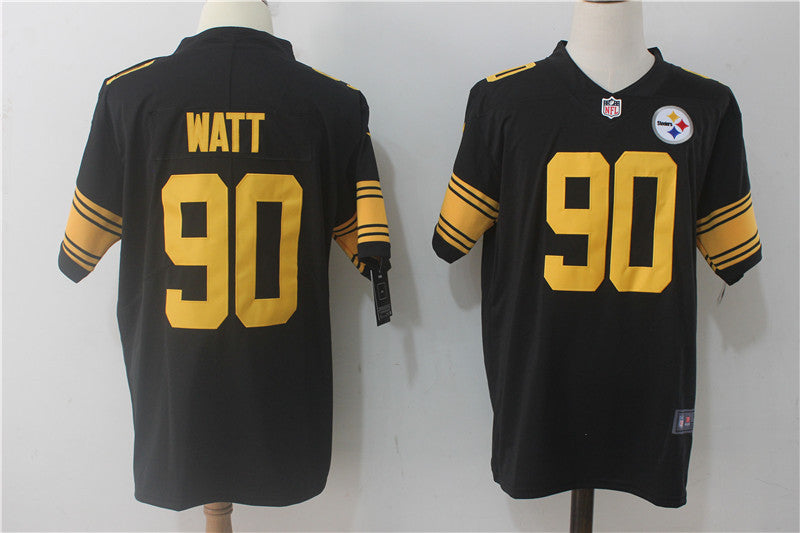 T.J. Watt Pittsburgh Steelers black Limited jersey