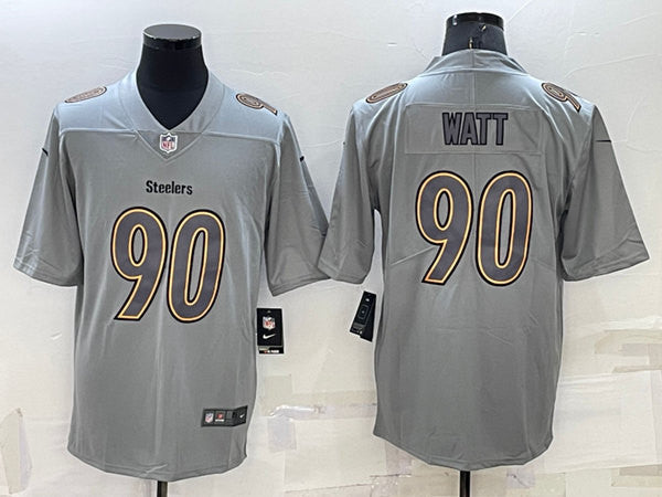 T.J. Watt Pittsburgh Steelers gray Fashion jersey