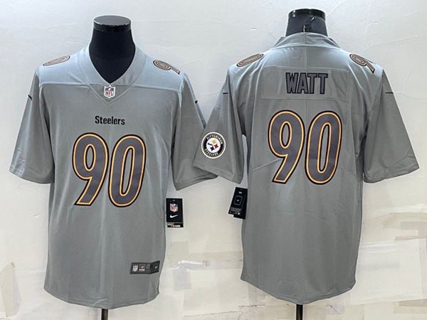 T.J. Watt Pittsburgh Steelers gray Fashion jersey