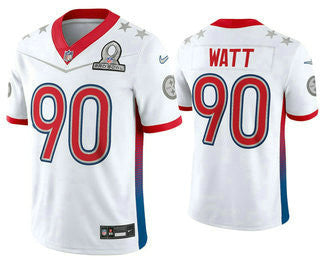 TJ Watt Pittsburgh Steelers white Vapor jersey