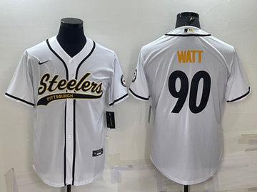 T.J. Watt Pittsburgh Steelers white jersey