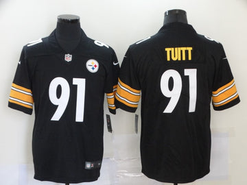 Stephon Tuitt Pittsburgh Steelers black Vapor jersey