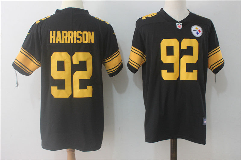 James Harrison Pittsburgh Steelers black Limited jersey