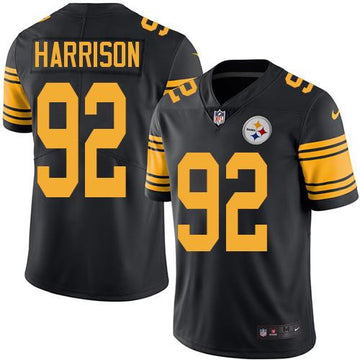 James Harrison Pittsburgh Steelers black Vapor jersey