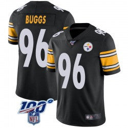 Isaiah Buggs Pittsburgh Steelers black Vapor jersey