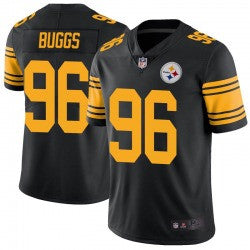 Isaiah Buggs Pittsburgh Steelers black Color Rush jersey