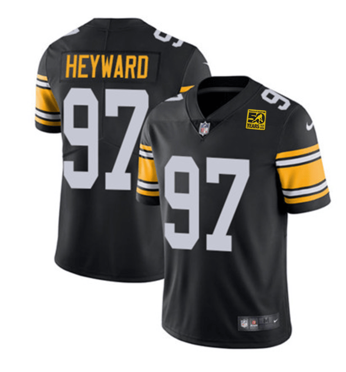 Cameron Heyward Pittsburgh Steelers black Vapor jersey