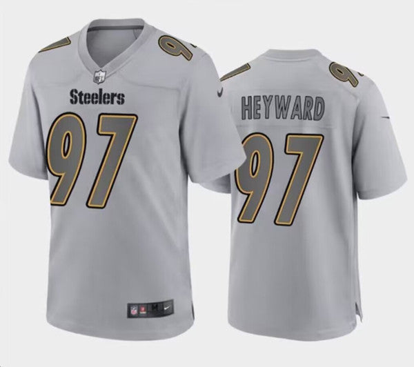 Cameron Heyward Pittsburgh Steelers gray Fashion jersey