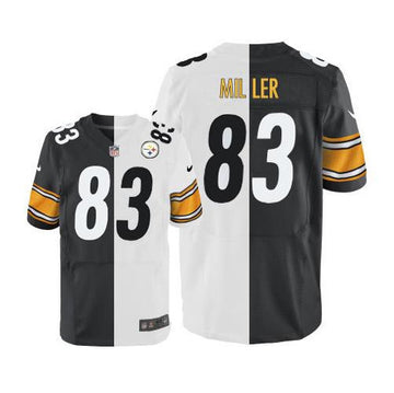 Custom Pittsburgh Steelers white Elite jersey