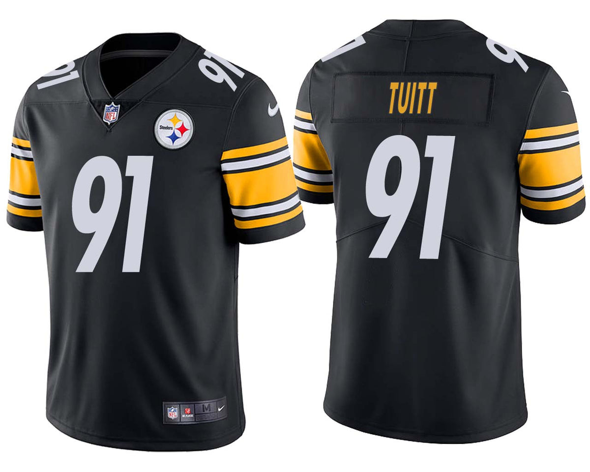 Pittsburgh Steelers black Vapor jersey