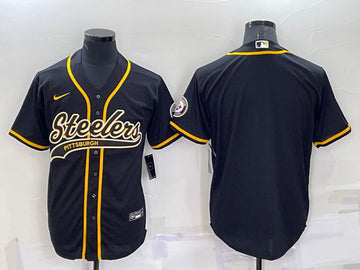 Custom Pittsburgh Steelers black jersey
