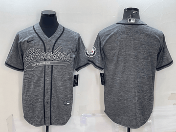 Custom Pittsburgh Steelers grey jersey