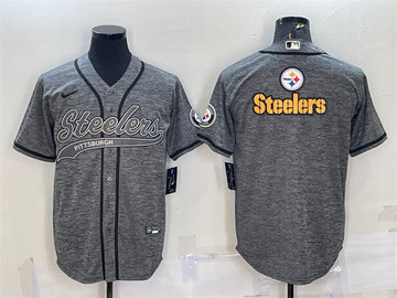 Pittsburgh Steelers gray jersey