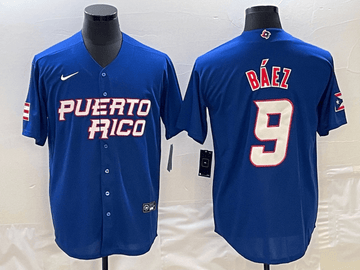 Javier Báez Puerto Rico Baseball royal Classic jersey