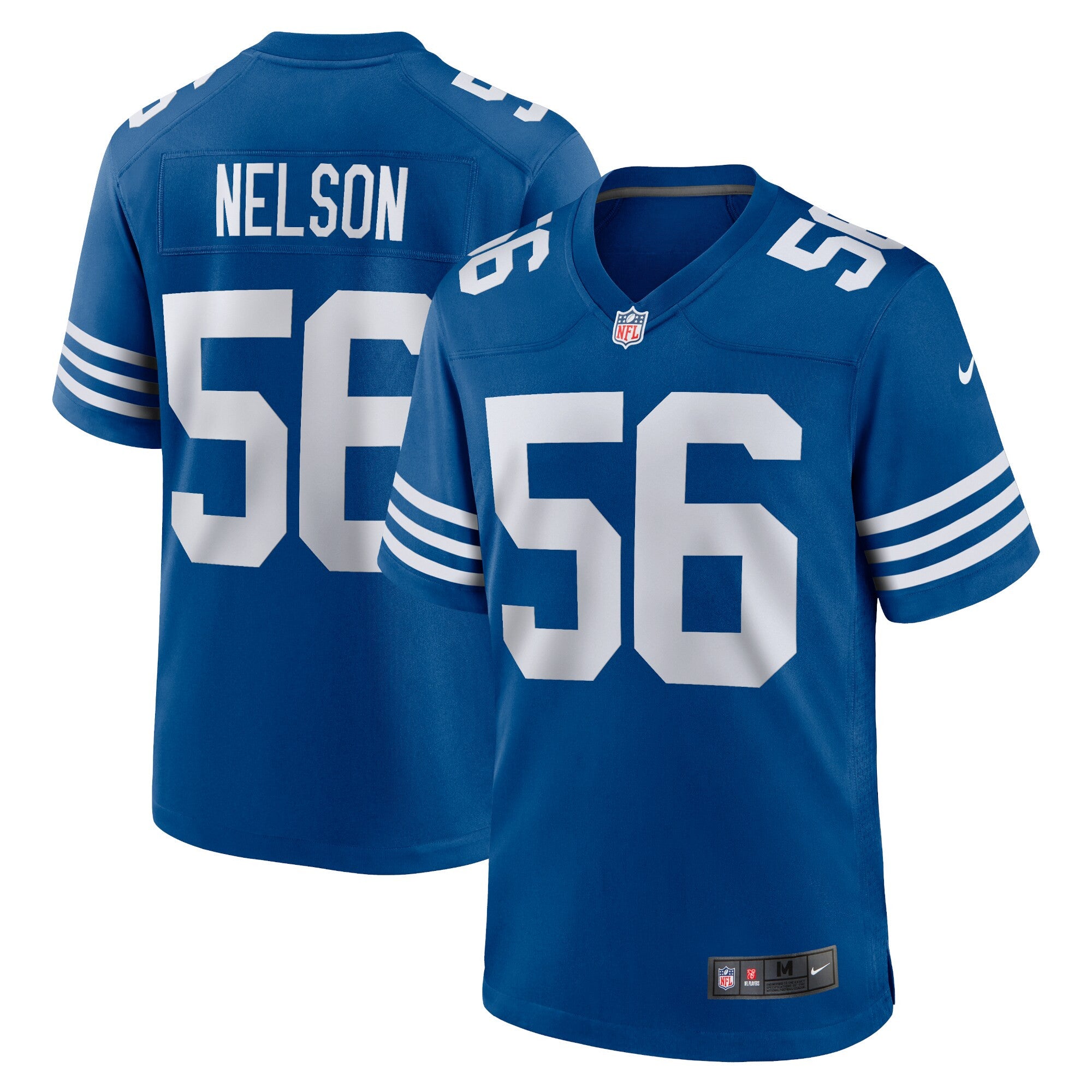 Quenton Nelson Indianapolis Colts royal Alternate jersey